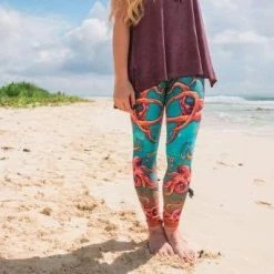 Finfolk Productions Curious Kraken Leggings