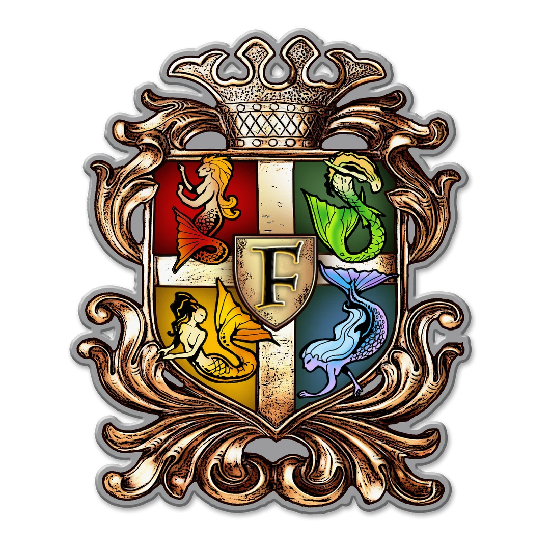 FinfolkProductions Magic Collection Finfolk Crest Patch 1 FinfolkProductions Magic Collection Finfolk Crest Patch
