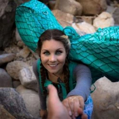 FinfolkProductions Tail Of The Month Classic Finfolk Teal Voyager Tailbag 19 FinfolkProductions Tail Of The Month Classic Finfolk Teal Voyager Tailbag