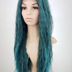 FinfolkProductions Raven Tide Teal Lace Front Wig Tail Of The Month