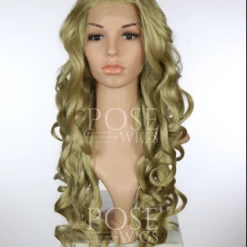 FinfolkProductions Ava Honey Blonde Lace Front Wig Tail Of The Month