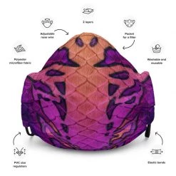 FinfolkProductions All Hallows Eve Face Mask Face Masks