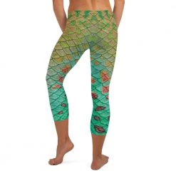 FinfolkProductions Pumpkinseed Capri Leggings
