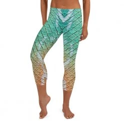FinfolkProductions Sunrise Sirenity Capri Leggings 6 FinfolkProductions Sunrise Sirenity Capri Leggings