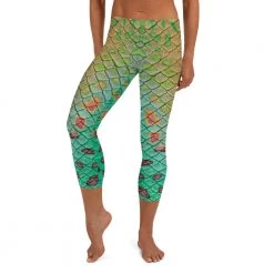 FinfolkProductions Pumpkinseed Capri Leggings