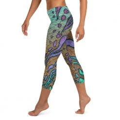 FinfolkProductions Treasure Cove Capri Leggings