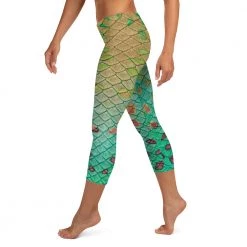 FinfolkProductions Pumpkinseed Capri Leggings