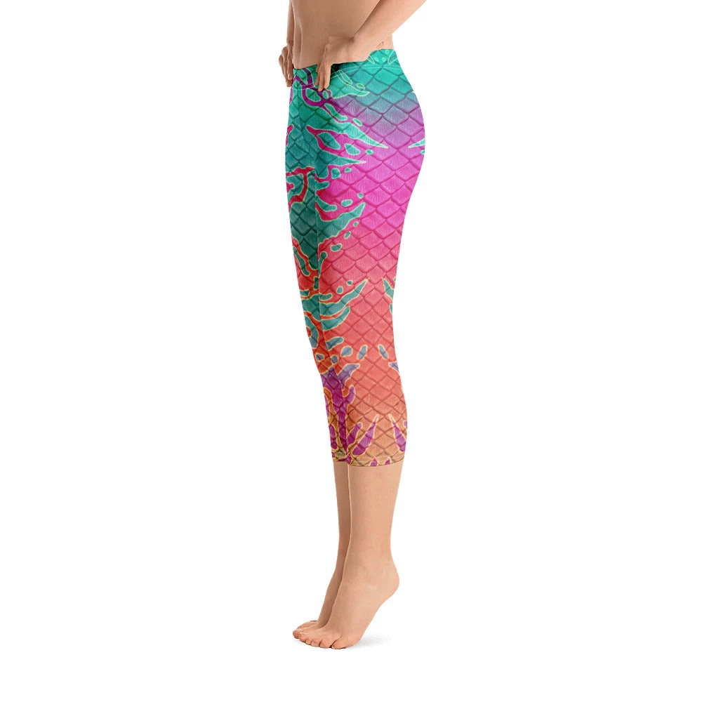 FinfolkProductions Pandora's Reef Capri Leggings 3 FinfolkProductions Pandora's Reef Capri Leggings