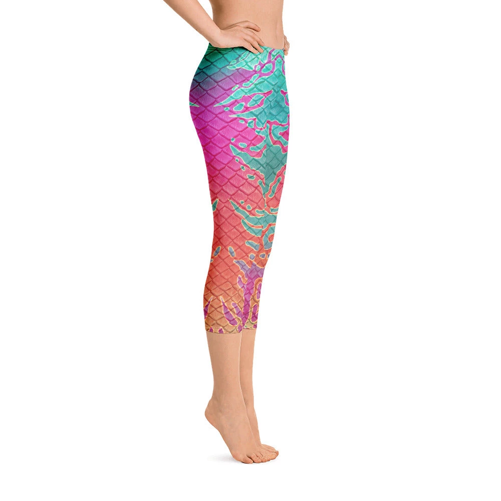FinfolkProductions Pandora's Reef Capri Leggings 4 FinfolkProductions Pandora's Reef Capri Leggings