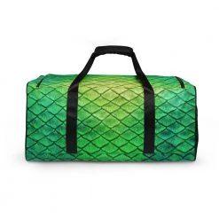 FinfolkProductions Shoal Green Duffle Bag Bags And Backpacks