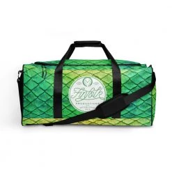 FinfolkProductions Shoal Green Duffle Bag Bags And Backpacks