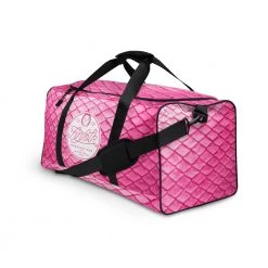 FinfolkProductions Bags And Backpacks Plumeria Pink Duffle Bag