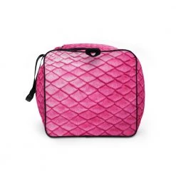 FinfolkProductions Bags And Backpacks Plumeria Pink Duffle Bag