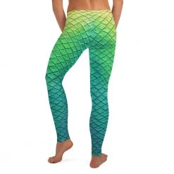 FinfolkProductions Shoal Green Leggings