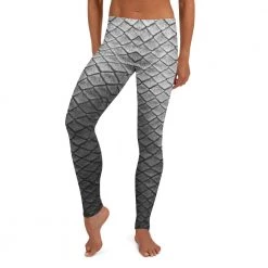 FinfolkProductions Starcrossed Silver Leggings