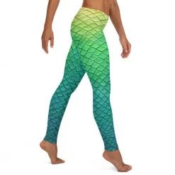 FinfolkProductions Shoal Green Leggings