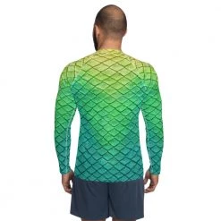 FinfolkProductions Shoal Green Relaxed Fit Rash Guard