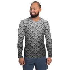 FinfolkProductions Starcrossed Silver Relaxed Fit Rash Guard