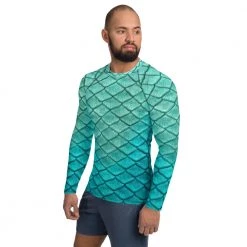 FinfolkProductions Sea Sapphire Relaxed Fit Rash Guard
