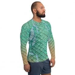 FinfolkProductions Rash Guards Sunrise Sirenity Relaxed Fit Rash Guard
