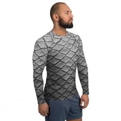 FinfolkProductions Starcrossed Silver Relaxed Fit Rash Guard