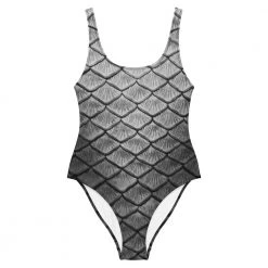 FinfolkProductions Starcrossed Silver One-Piece Swimsuit Swimsuits