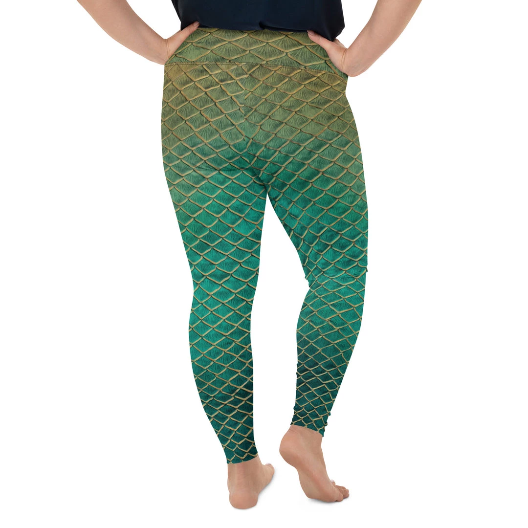 FinfolkProductions The Ten Year Plus Size Leggings Tail Of The Month 3 FinfolkProductions The Ten Year Plus Size Leggings Tail Of The Month