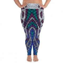 FinfolkProductions Heart Of Atlantis Plus Size Leggings
