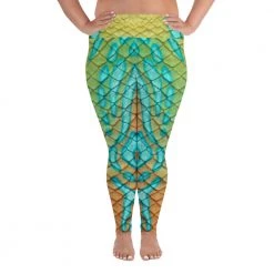FinfolkProductions Mandarin Goby Plus Size Leggings
