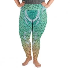 FinfolkProductions Sunrise Sirenity Plus Size Leggings
