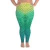 FinfolkProductions Shoal Green Plus Size Leggings