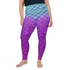 FinfolkProductions Island Iris Plus Size Leggings