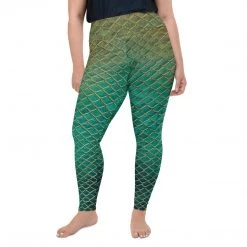 FinfolkProductions The Ten Year Plus Size Leggings Tail Of The Month