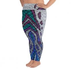 FinfolkProductions Heart Of Atlantis Plus Size Leggings