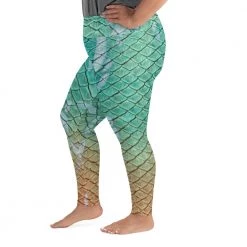 FinfolkProductions Sunrise Sirenity Plus Size Leggings