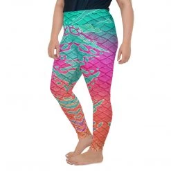 FinfolkProductions Pandora's Reef Plus Size Leggings