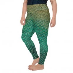 FinfolkProductions The Ten Year Plus Size Leggings Tail Of The Month