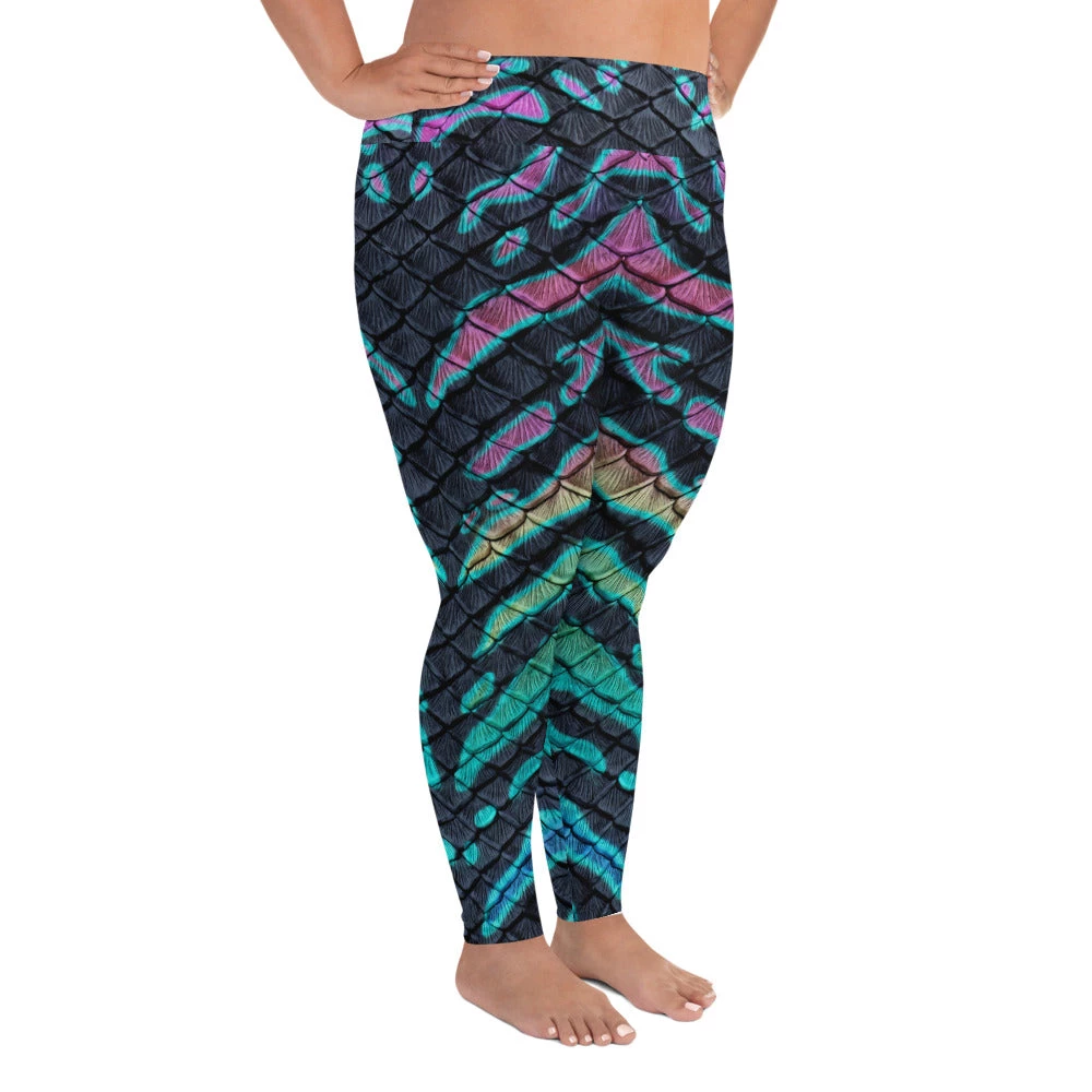 FinfolkProductions Prism Seas Plus Size Leggings 3 FinfolkProductions Prism Seas Plus Size Leggings