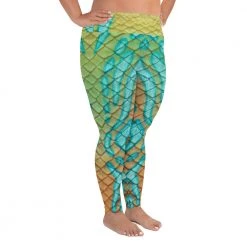 FinfolkProductions Mandarin Goby Plus Size Leggings 6 FinfolkProductions Mandarin Goby Plus Size Leggings