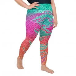 FinfolkProductions Pandora's Reef Plus Size Leggings