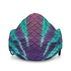 FinfolkProductions Aurora Borealis Face Mask