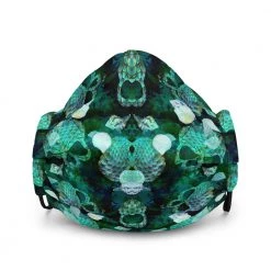 FinfolkProductions Face Masks Skulls And Scales Face Mask