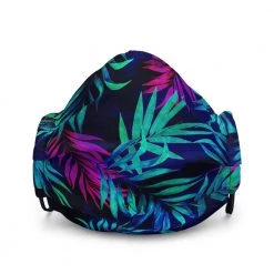 FinfolkProductions Face Masks Neon Tropics Face Mask 8 FinfolkProductions Face Masks Neon Tropics Face Mask