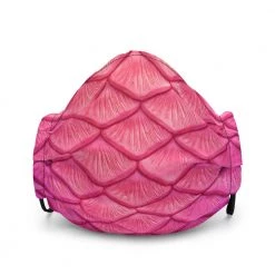 FinfolkProductions Plumeria Pink Face Mask