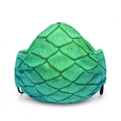 FinfolkProductions Shoal Green Face Mask Face Masks