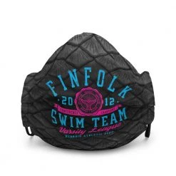 FinfolkProductions Finfolk Swim Team Face Mask Face Masks