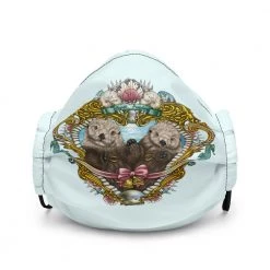 FinfolkProductions Otterly In Love Face Mask