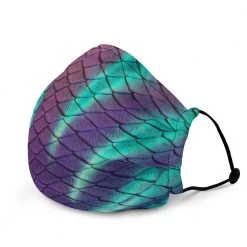 FinfolkProductions Aurora Borealis Face Mask