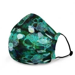 FinfolkProductions Face Masks Skulls And Scales Face Mask