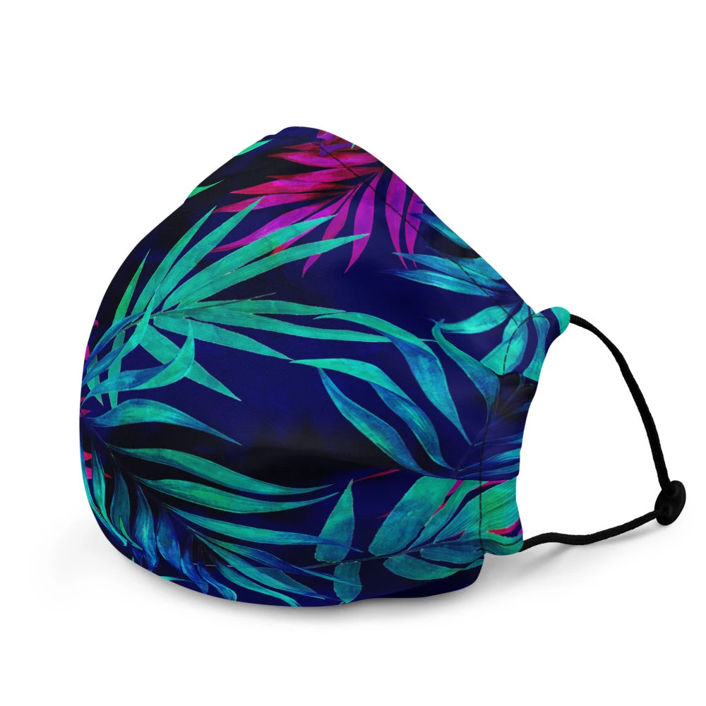 FinfolkProductions Face Masks Neon Tropics Face Mask 5 FinfolkProductions Face Masks Neon Tropics Face Mask